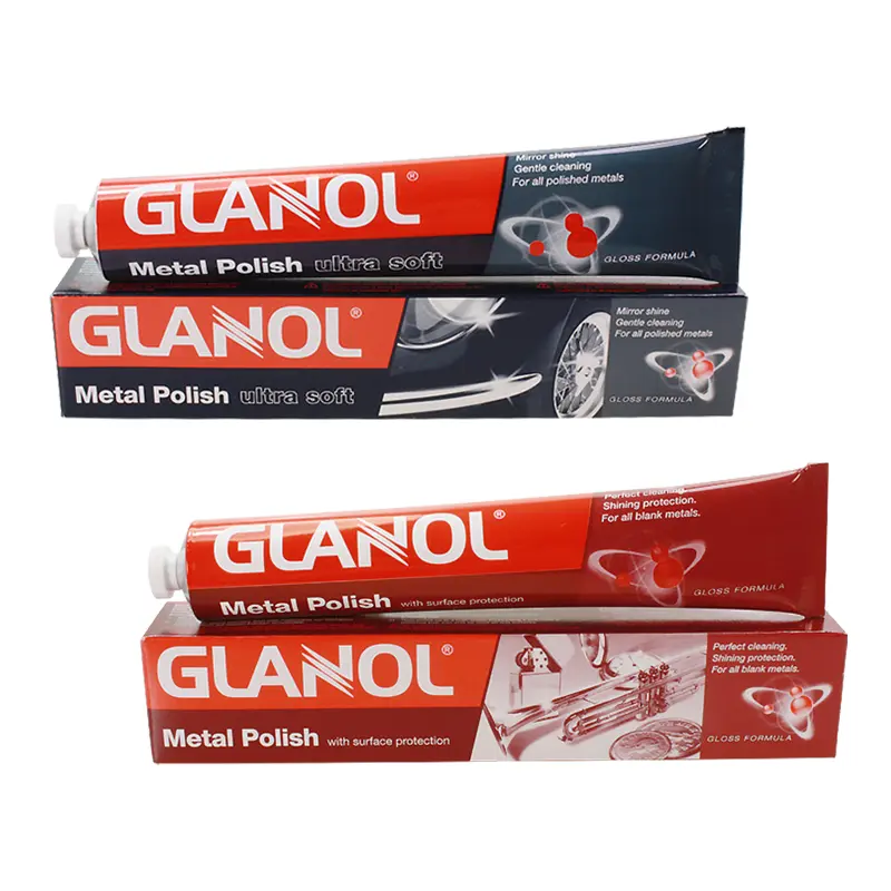 glanol metallpolish och glanol ultra soft